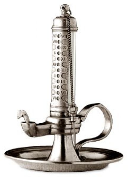 Pewter Oil Lamp CT1036