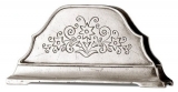 Pewter Engraved Letter Rack CT990