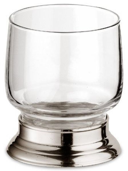Pewter Tumbler with Glass CT796 Pewter Tumbler with Glass CT796