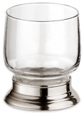 Pewter Tumbler with Glass CT796