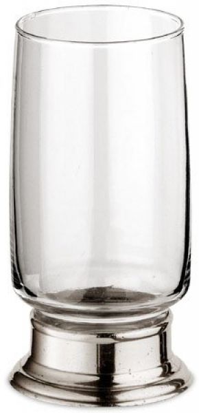 Pewter Tumbler with Glass CT797