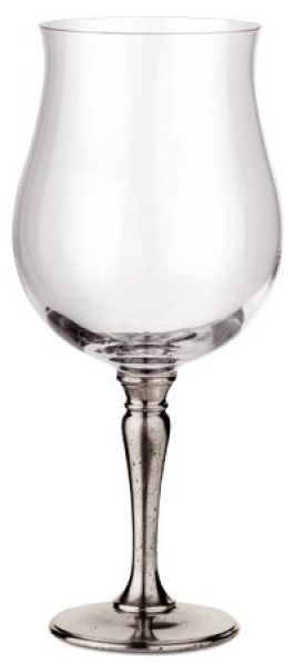 Pewter Big Tulip Wine Glass CT1179 Pewter Big Tulip Wine Glass CT1179