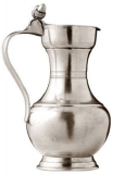 Pewter Pitcher With Lid CT925