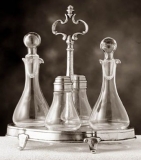 Pewter Condiment Set CT791