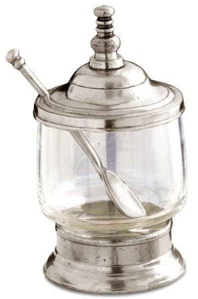 Pewter Dish & Spoon CT831