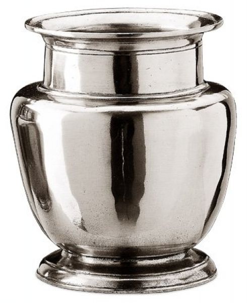 Pewter Rimmed Vase CT1073
