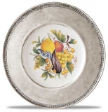 Pewter Decor Plate CT732_4