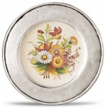 Pewter Decor Plate CT813_1