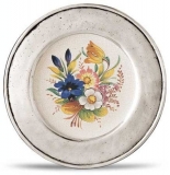 Pewter Decor Plate CT813_2