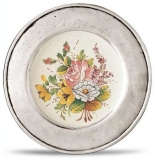 Pewter Decor Plate CT813_3