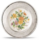 Pewter Decor Plate CT813_4