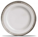Pewter Ceramic Plate CT1509