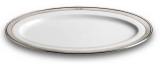 Pewter Ceramic Platter CT1510