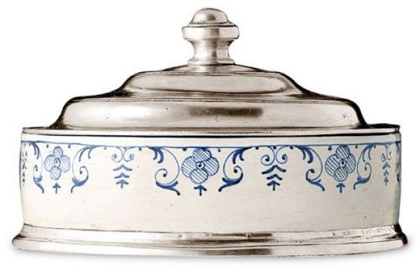 Pewter Oval Dish CT820