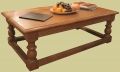Oak  Bal.&Peg 4-Leg Coffee Table