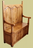 Oak Box Settle Period Style