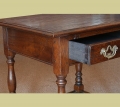 Change main image to Oak Potboard Side Table With Drawer Oak Potboard Side Table With Drawer