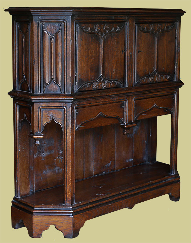 New to our Portfolio C16th Style Oak Livery Cupboard