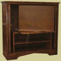 Oak Tudor Style TV Cupboard