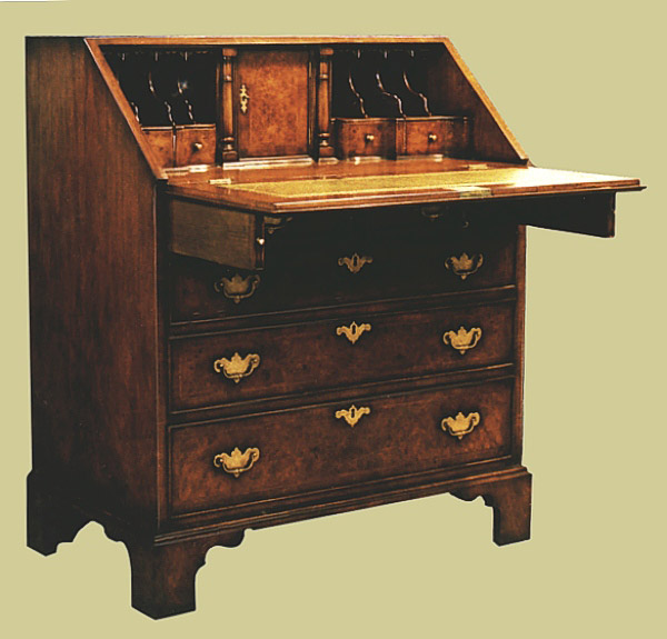 Walnut Crossbanded Bureau