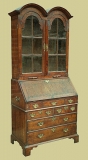 Oak 7-drawer Double Domed Top Bureau