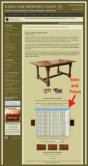 Where to find our prices on desktop and mobile