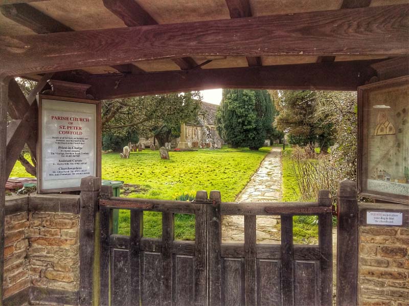 Cowfold church lychgate, built in the 1930