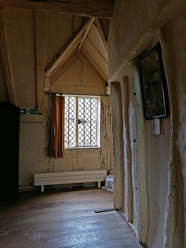 Part of the restored 2nd storey roof accommodation in Shakespeare