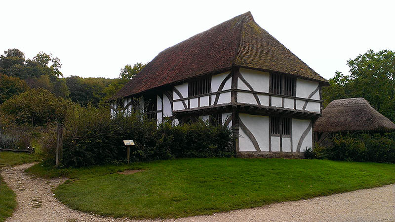 Bayleaf Farmhouse at the Weald and Downland Open Air Museum