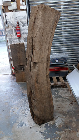 Old oak curved beam 5