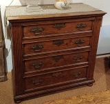 Period style oak chest of drawers 30% less than 10yrs ago